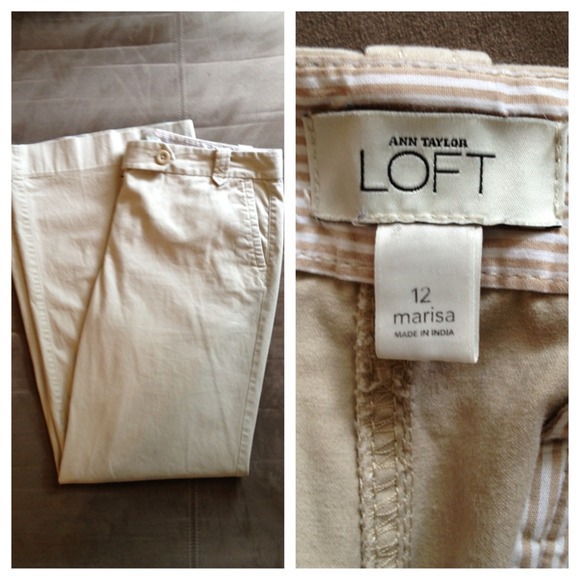❤ SOLD LOFT Khaki Slacks - Marisa Fit ❤