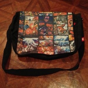 Over the shoulder laptop Marvel Civil War bag