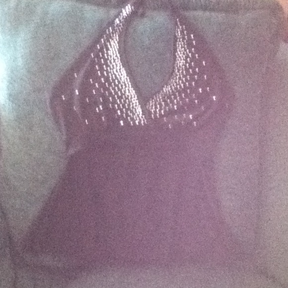 A black halter very cute