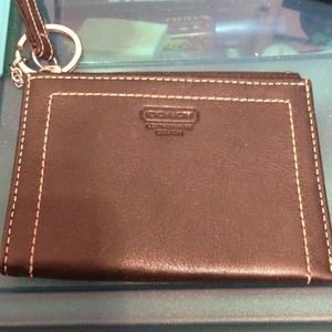 Coach change purse