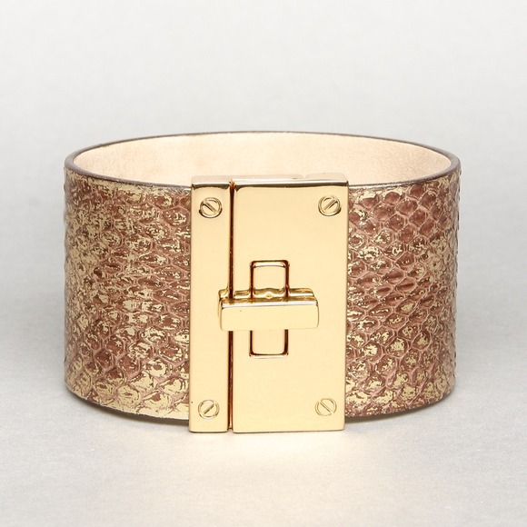 ❌❌Snakeskin Turn Lock Bracelet - Picture 4 of 4