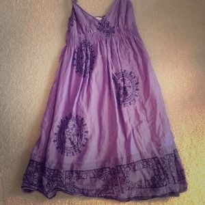 Purple Sundress