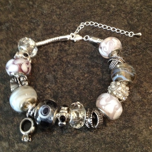Bead and Charm bracelet