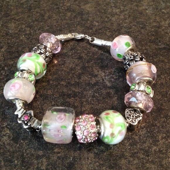 Bead and Charm bracelet