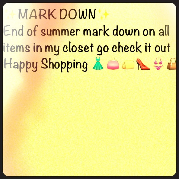 ✨End of summer mark down ✨ - Picture 1 of 1