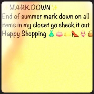 ✨End of summer mark down ✨