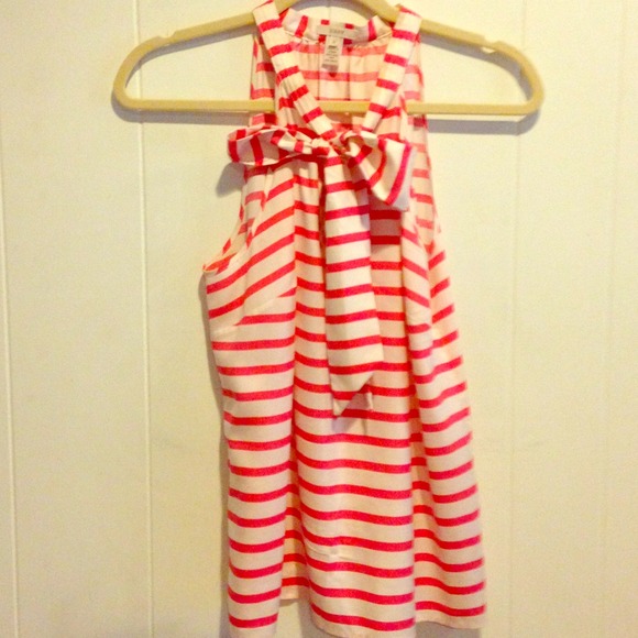Bow neck blouse