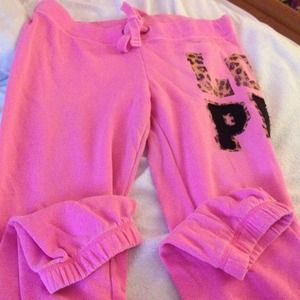 RARE VS pink sweatpants