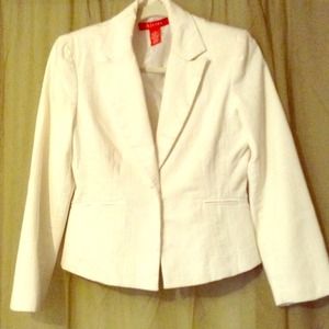 White blazer