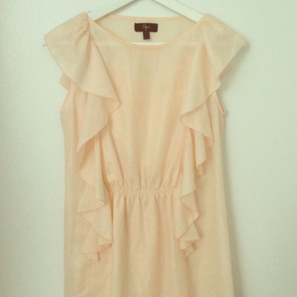 Blush Ruffle Top