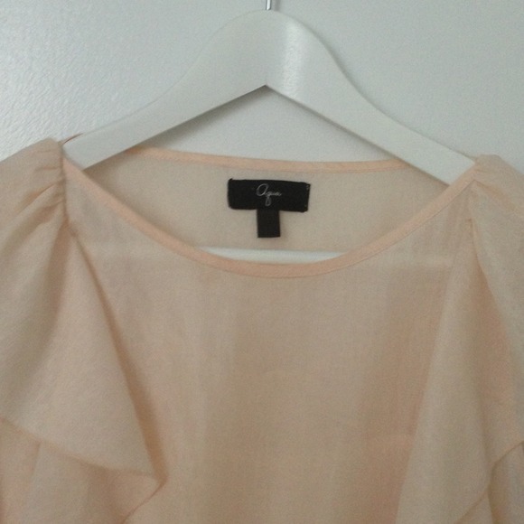 Blush Ruffle Top - Picture 2 of 3