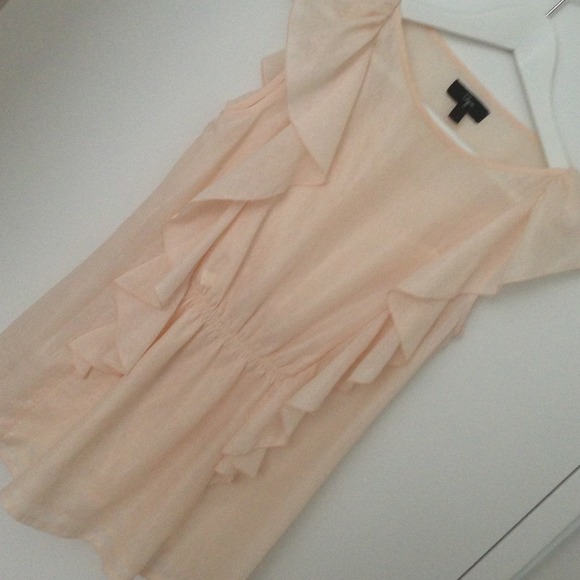 Blush Ruffle Top - Picture 3 of 3