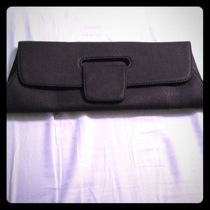 Like new black clutch