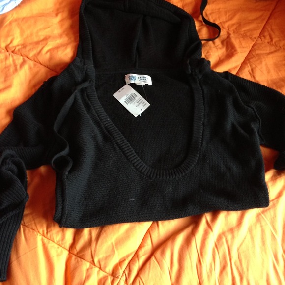 XX TRADED XXAnchor blue black hoodie