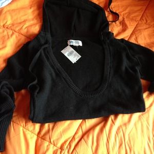 XX TRADED XXAnchor blue black hoodie