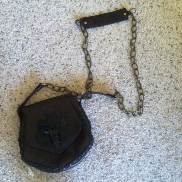 Cute free people leather mini bag