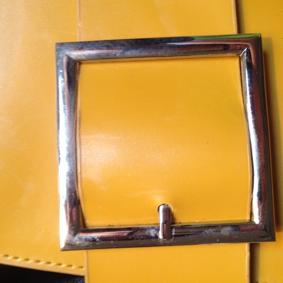 SOLDJuJu Handbag/ Purse Mustard/Goldenrod In color - Picture 3 of 4