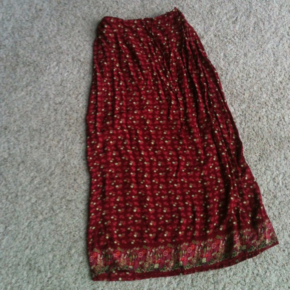 April Cornell sz large skirt.