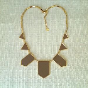 🔶House of Harlow🔶5Station Khaki Leather Necklace