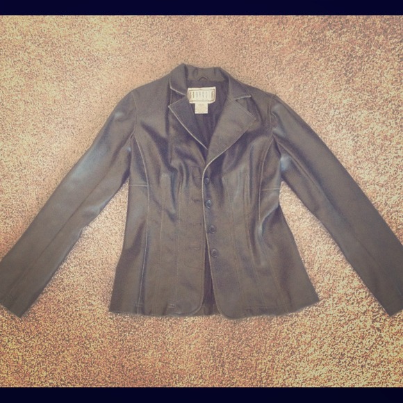 BB Dakota pleather jacket