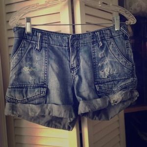 Jean shorts