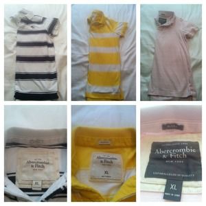 3 Abercrombie & Fitch Muscle shirts