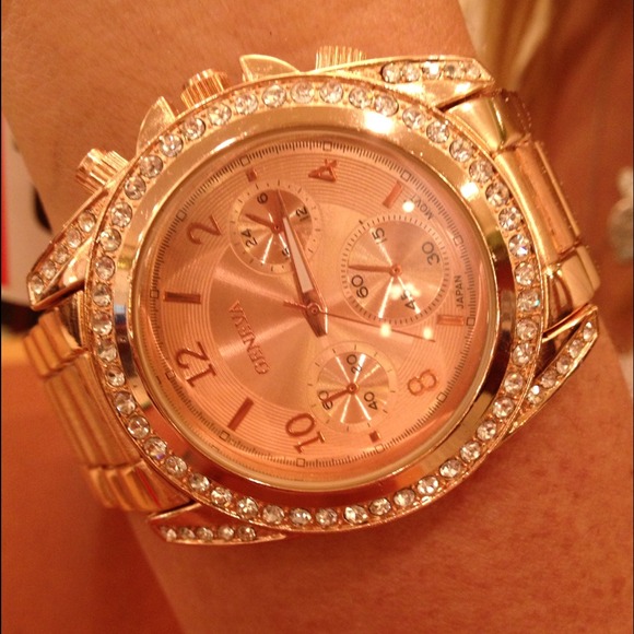 Brand new Rose Gold Crystals Watch