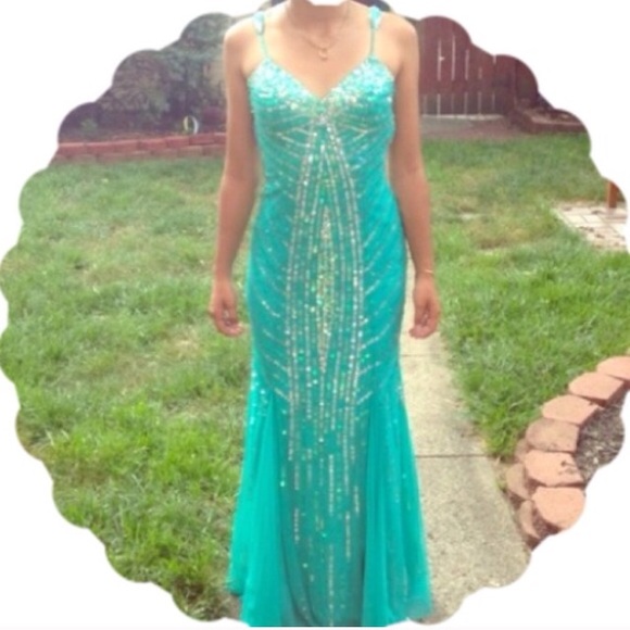 Sean Collection sequin prom dress ⭐⭐