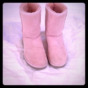 Pink UGG short boots