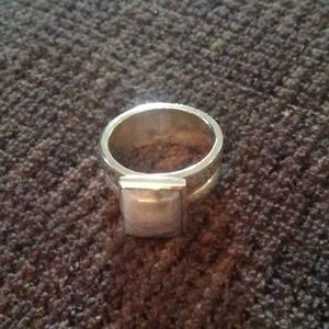 *SOLD* Blue Lapis Sterling Silver Ring by Silpada