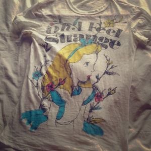 REDUCED Alice in wonderland tee DONATED