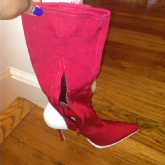 Red boots