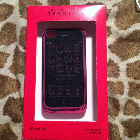 Black and pink iPhone case