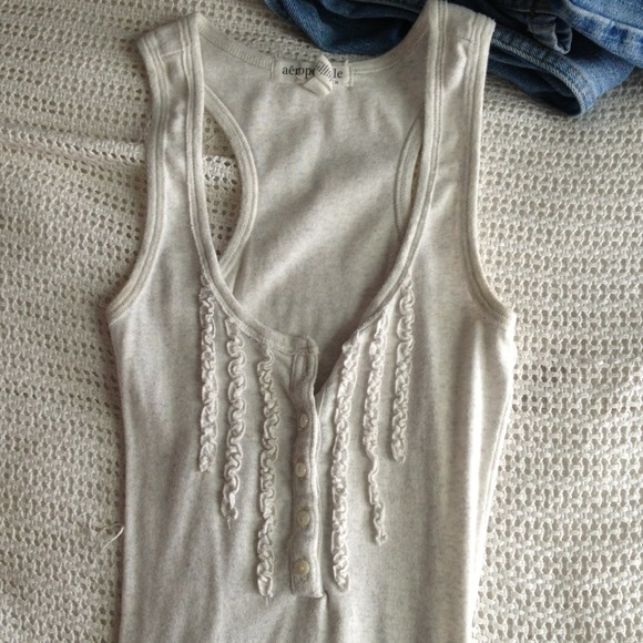 Basic heather grey tank top