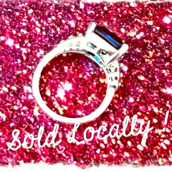 ‼️SOLD‼️ "London Blue" Topaz SS Ring