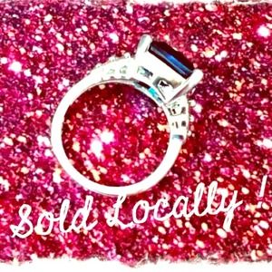 ‼️SOLD‼️ "London Blue" Topaz SS Ring