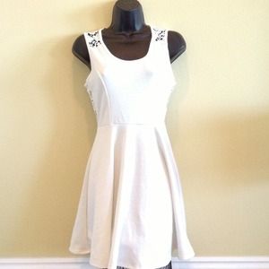 Rose dress/ blue skirt bundle