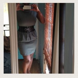 Vintage grey dress