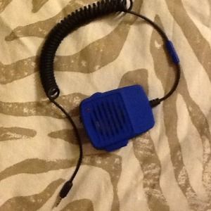 Awesome Walkie talkie phone speaker.