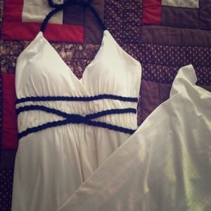 Greek goddess maxi dress