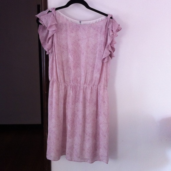 Ann Taylor Loft lilac dress