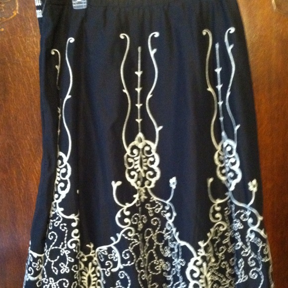 Long Black skirt - Coldwater Creek