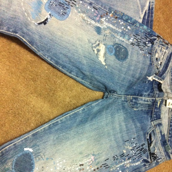 Adorable Edna Fitch Brand Jeans.