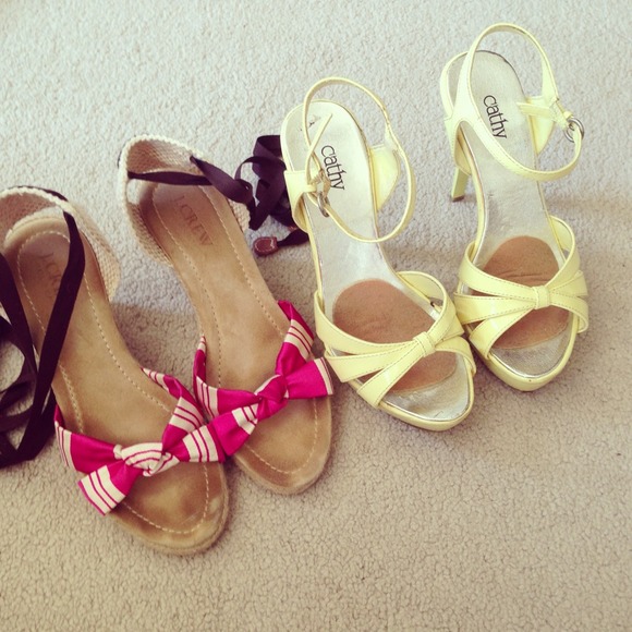 2 Pairs of J Crew & Cathy Heel