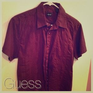 Men's guess shirt