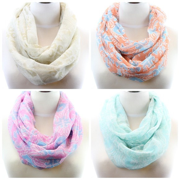 Infinity scarf Li229 - Picture 2 of 2