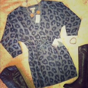 SOLD!!! Forever 21 Animal Print Tunic Top