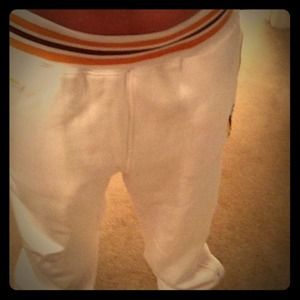 Men's Roca Wear White Sweats