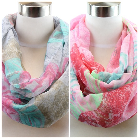 Infinity scarf Li233 - Picture 2 of 3