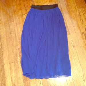 REDUCED!!!!! Beautiful blue pleaded skirt